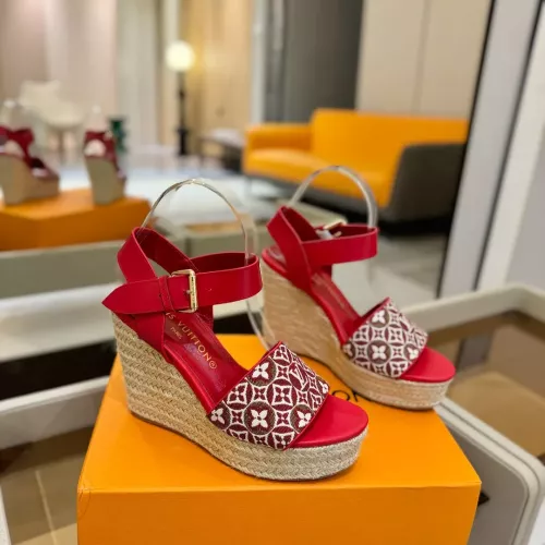 Cheap Louis Vuitton Sandal For Women #1341548 Replica Wholesale [$132.00 USD] [ITEM#1341548] on Replica Louis Vuitton Sandal