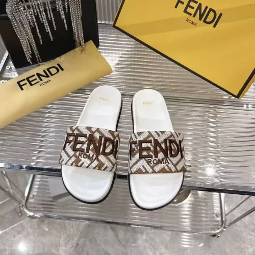 Cheap Fendi Slippers For Women #1341580 Replica Wholesale [$80.00 USD] [ITEM#1341580] on Replica Fendi Slippers