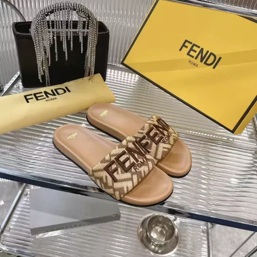 Cheap Fendi Slippers For Women #1341581 Replica Wholesale [$80.00 USD] [ITEM#1341581] on Replica Fendi Slippers