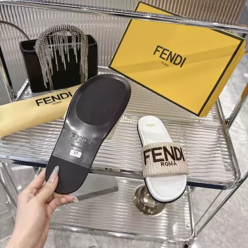 Cheap Fendi Slippers For Women #1341583 Replica Wholesale [$80.00 USD] [ITEM#1341583] on Replica Fendi Slippers