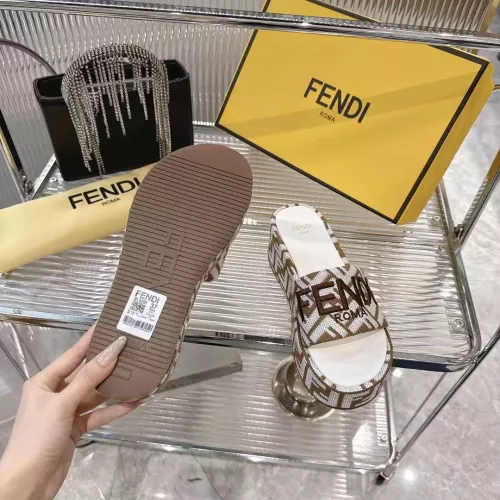Cheap Fendi Slippers For Women #1341585 Replica Wholesale [$85.00 USD] [ITEM#1341585] on Replica Fendi Slippers