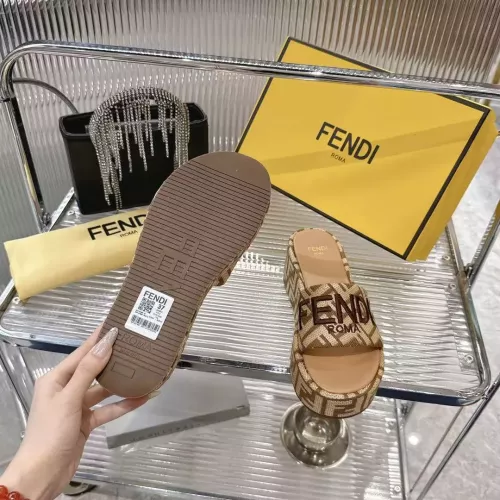 Cheap Fendi Slippers For Women #1341586 Replica Wholesale [$85.00 USD] [ITEM#1341586] on Replica Fendi Slippers