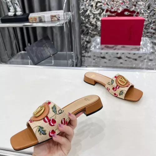 Cheap Valentino Slippers For Women #1341597 Replica Wholesale [$88.00 USD] [ITEM#1341597] on Replica Valentino Slippers