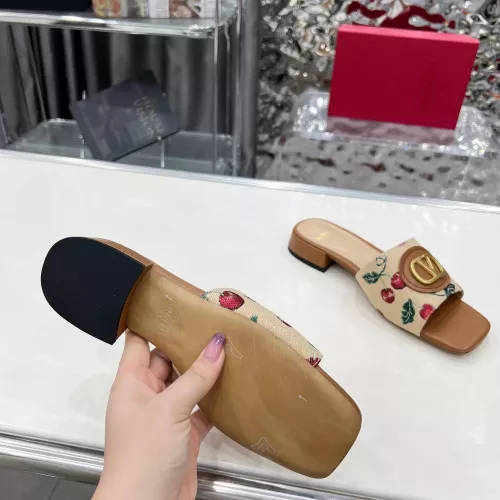 Cheap Valentino Slippers For Women #1341598 Replica Wholesale [$88.00 USD] [ITEM#1341598] on Replica Valentino Slippers