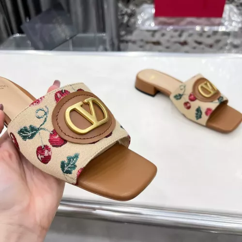 Cheap Valentino Slippers For Women #1341598 Replica Wholesale [$88.00 USD] [ITEM#1341598] on Replica Valentino Slippers