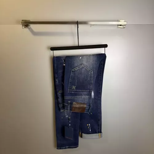 Cheap Louis Vuitton LV Jeans For Men #1341611 Replica Wholesale [$82.00 USD] [ITEM#1341611] on Replica Louis Vuitton LV Jeans