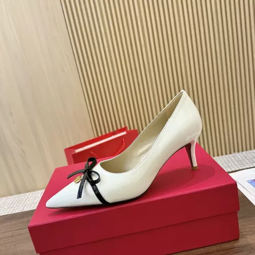 Cheap Valentino High-Heeled Shoes For Women #1341639 Replica Wholesale [$102.00 USD] [ITEM#1341639] on Replica Valentino High-Heeled Shoes