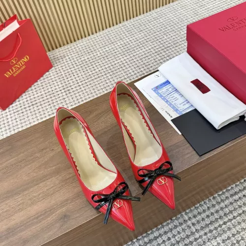 Cheap Valentino High-Heeled Shoes For Women #1341643 Replica Wholesale [$102.00 USD] [ITEM#1341643] on Replica Valentino High-Heeled Shoes