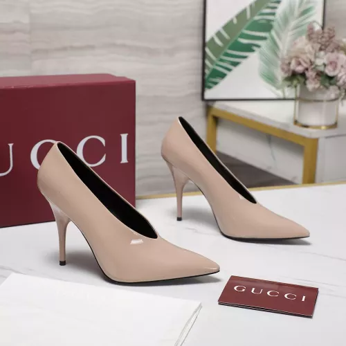 Cheap Gucci High-Heeled Shoes For Women #1341652 Replica Wholesale [$115.00 USD] [ITEM#1341652] on Replica Gucci High-Heeled Shoes