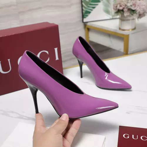 Cheap Gucci High-Heeled Shoes For Women #1341653 Replica Wholesale [$115.00 USD] [ITEM#1341653] on Replica Gucci High-Heeled Shoes