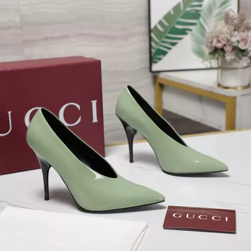 Cheap Gucci High-Heeled Shoes For Women #1341654 Replica Wholesale [$115.00 USD] [ITEM#1341654] on Replica Gucci High-Heeled Shoes