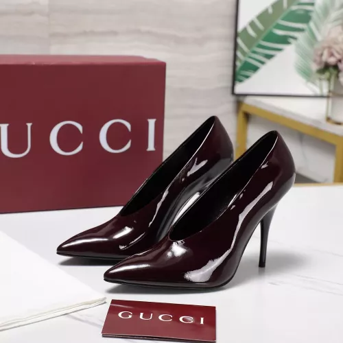 Cheap Gucci High-Heeled Shoes For Women #1341655 Replica Wholesale [$115.00 USD] [ITEM#1341655] on Replica Gucci High-Heeled Shoes