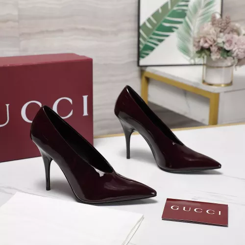 Cheap Gucci High-Heeled Shoes For Women #1341655 Replica Wholesale [$115.00 USD] [ITEM#1341655] on Replica Gucci High-Heeled Shoes