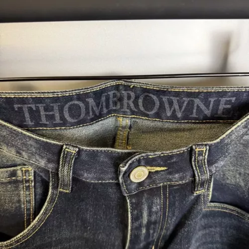 Cheap Thom Browne TB Jeans For Men #1341675 Replica Wholesale [$82.00 USD] [ITEM#1341675] on Replica Thom Browne TB Jeans