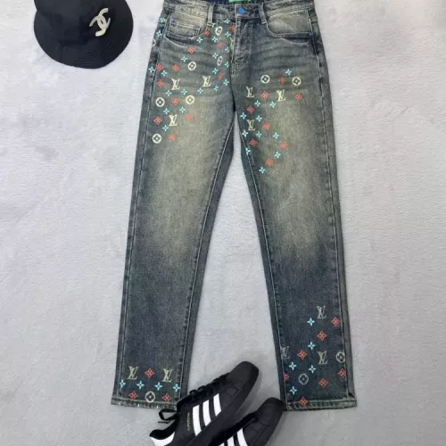 Cheap Louis Vuitton LV Jeans For Men #1341679 Replica Wholesale [$56.00 USD] [ITEM#1341679] on Replica Louis Vuitton LV Jeans