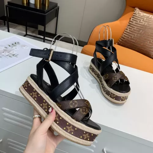 Cheap Louis Vuitton Sandal For Women #1341698 Replica Wholesale [$130.00 USD] [ITEM#1341698] on Replica Louis Vuitton Sandal