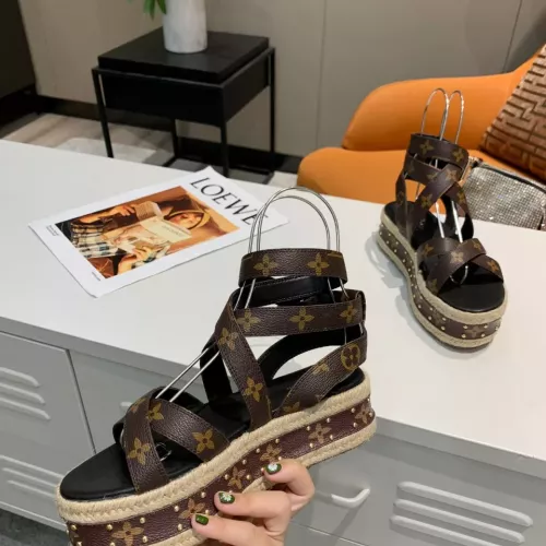 Cheap Louis Vuitton Sandal For Women #1341699 Replica Wholesale [$130.00 USD] [ITEM#1341699] on Replica Louis Vuitton Sandal