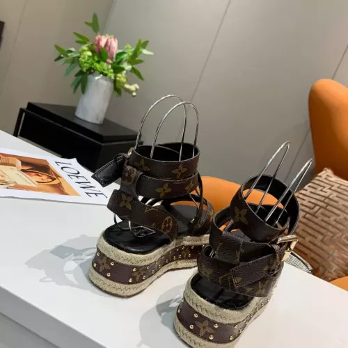 Cheap Louis Vuitton Sandal For Women #1341699 Replica Wholesale [$130.00 USD] [ITEM#1341699] on Replica Louis Vuitton Sandal
