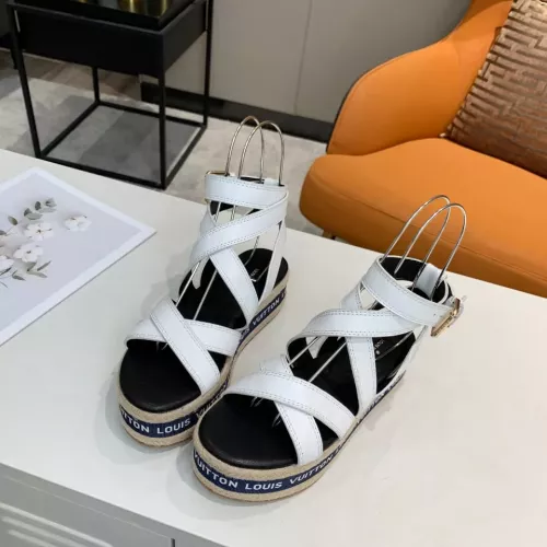 Cheap Louis Vuitton Sandal For Women #1341700 Replica Wholesale [$130.00 USD] [ITEM#1341700] on Replica Louis Vuitton Sandal