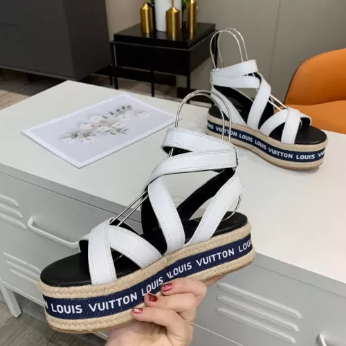 Cheap Louis Vuitton Sandal For Women #1341700 Replica Wholesale [$130.00 USD] [ITEM#1341700] on Replica Louis Vuitton Sandal