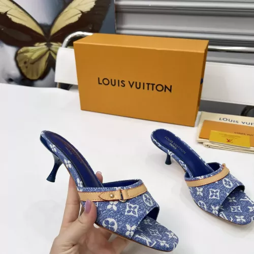 Cheap Louis Vuitton Slippers For Women #1341707 Replica Wholesale [$85.00 USD] [ITEM#1341707] on Replica Louis Vuitton Slippers