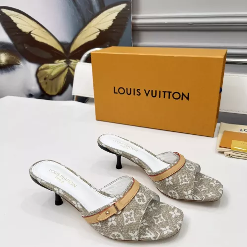 Cheap Louis Vuitton Slippers For Women #1341709 Replica Wholesale [$85.00 USD] [ITEM#1341709] on Replica Louis Vuitton Slippers