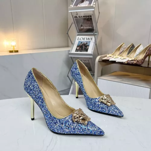 Versace High-Heeled Shoes For Women #1341725
