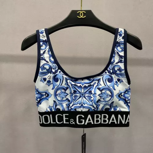 Cheap Dolce &amp; Gabbana D&amp;G Yoga Tracksuits Sleeveless For Women #1341778 Replica Wholesale [$40.00 USD] [ITEM#1341778] on Replica Dolce &amp; Gabbana D&amp;G Tracksuits
