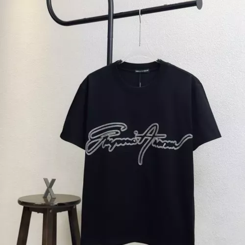 Armani T-Shirts Short Sleeved For Unisex #1341897