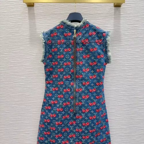 Cheap Louis Vuitton LV Dresses Sleeveless For Women #1342006 Replica Wholesale [$82.00 USD] [ITEM#1342006] on Replica Louis Vuitton LV Dresses