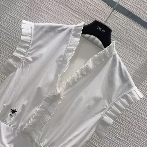 Cheap Christian Dior Dresses Short Sleeved For Women #1342017 Replica Wholesale [$92.00 USD] [ITEM#1342017] on Replica Christian Dior Dresses