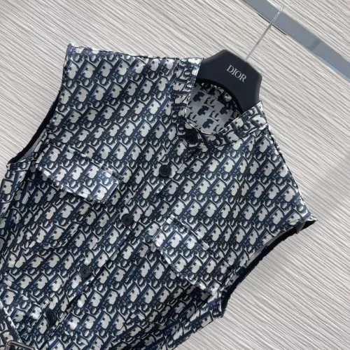 Cheap Christian Dior Dresses Sleeveless For Women #1342019 Replica Wholesale [$98.00 USD] [ITEM#1342019] on Replica Christian Dior Dresses