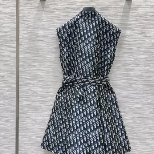 Cheap Christian Dior Dresses Sleeveless For Women #1342019 Replica Wholesale [$98.00 USD] [ITEM#1342019] on Replica Christian Dior Dresses