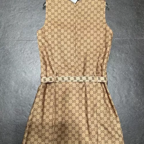 Cheap Gucci Dresses Sleeveless For Women #1342027 Replica Wholesale [$98.00 USD] [ITEM#1342027] on Replica Gucci Dresses