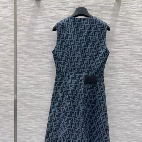 Cheap Fendi Dresses Sleeveless For Women #1342031 Replica Wholesale [$98.00 USD] [ITEM#1342031] on Replica Fendi Dresses