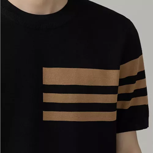 Cheap Thom Browne TB T-Shirts Short Sleeved For Men #1342035 Replica Wholesale [$42.00 USD] [ITEM#1342035] on Replica Thom Browne TB T-Shirts