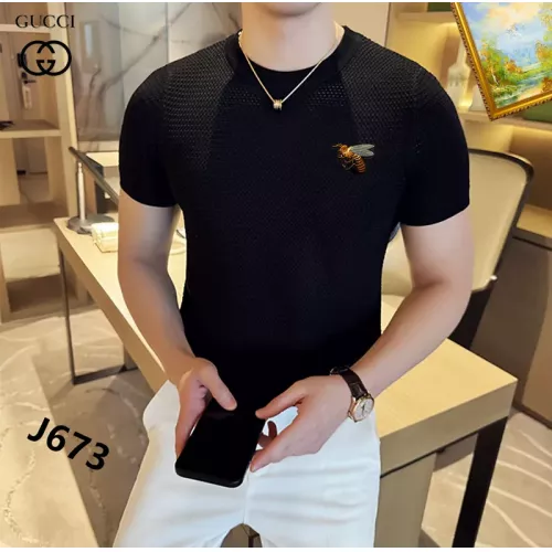 Cheap Gucci T-Shirts Short Sleeved For Men #1342038 Replica Wholesale [$42.00 USD] [ITEM#1342038] on Replica Gucci T-Shirts