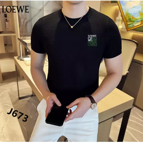 Cheap LOEWE T-Shirts Short Sleeved For Men #1342057 Replica Wholesale [$42.00 USD] [ITEM#1342057] on Replica LOEWE T-Shirts
