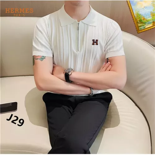 Cheap Hermes T-Shirts Short Sleeved For Men #1342068 Replica Wholesale [$42.00 USD] [ITEM#1342068] on Replica Hermes T-Shirts
