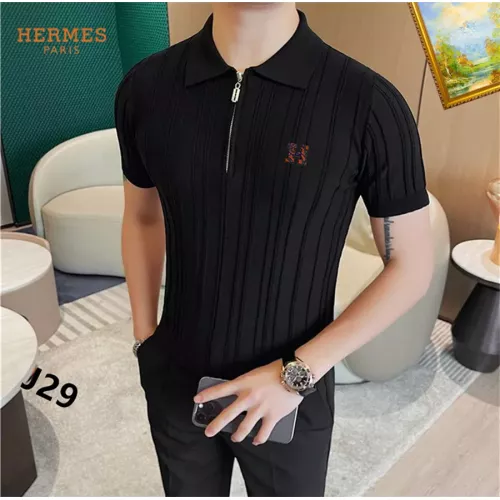 Cheap Hermes T-Shirts Short Sleeved For Men #1342071 Replica Wholesale [$42.00 USD] [ITEM#1342071] on Replica Hermes T-Shirts