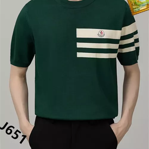 Moncler T-Shirts Short Sleeved For Men #1342102