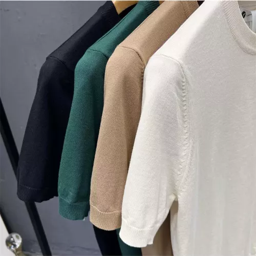 Cheap Moncler T-Shirts Short Sleeved For Men #1342105 Replica Wholesale [$42.00 USD] [ITEM#1342105] on Replica Moncler T-Shirts