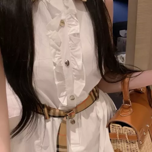Cheap Burberry Dresses Sleeveless For Women #1342128 Replica Wholesale [$96.00 USD] [ITEM#1342128] on Replica Burberry Dresses