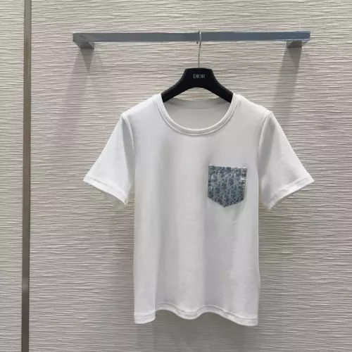 Cheap Christian Dior Tracksuits Short Sleeved For Women #1342197 Replica Wholesale [$96.00 USD] [ITEM#1342197] on Replica Christian Dior Tracksuits
