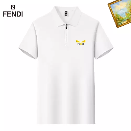 Fendi T-Shirts Short Sleeved For Men #1342200