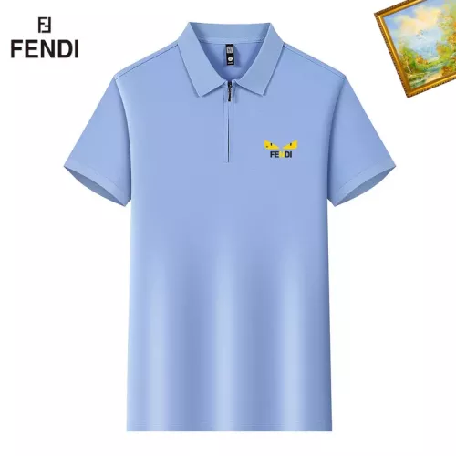 Fendi T-Shirts Short Sleeved For Men #1342201