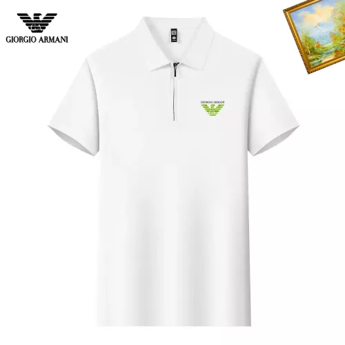 Armani T-Shirts Short Sleeved For Men #1342212