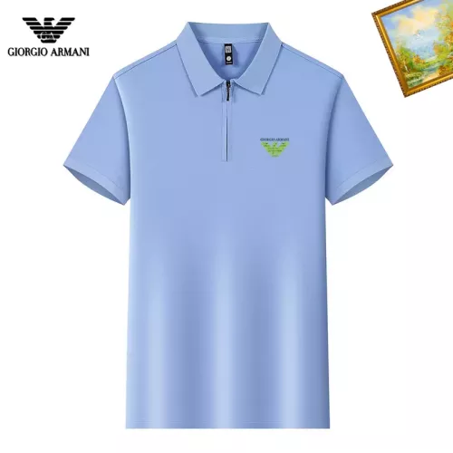 Armani T-Shirts Short Sleeved For Men #1342213