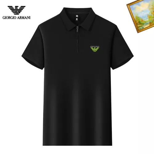 Armani T-Shirts Short Sleeved For Men #1342217