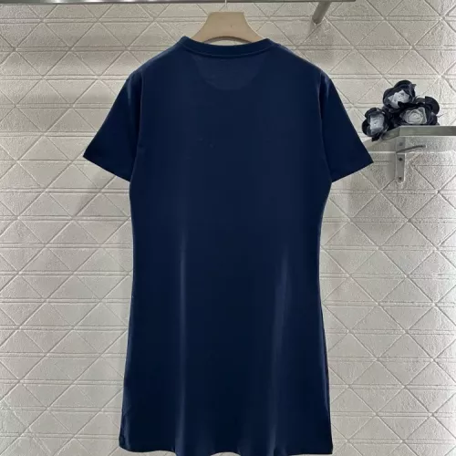 Cheap Louis Vuitton LV Dresses Short Sleeved For Women #1342218 Replica Wholesale [$82.00 USD] [ITEM#1342218] on Replica Louis Vuitton LV Dresses